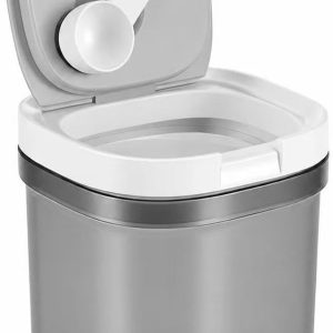 Koffiedoos, 1300 ml, vacuümdoos met lepel, geschikt voor koffiepoeder, melkpoeder en muesli, gekleurde ondoorzichtige container, bewaardoos in levensmiddelenkwaliteit, in set