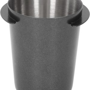 Koffiedoseerbeker - Maatbeker Koffie - Koffiebereiding - Roestvrijstaal Gepolijst - 58 mm - Zwart