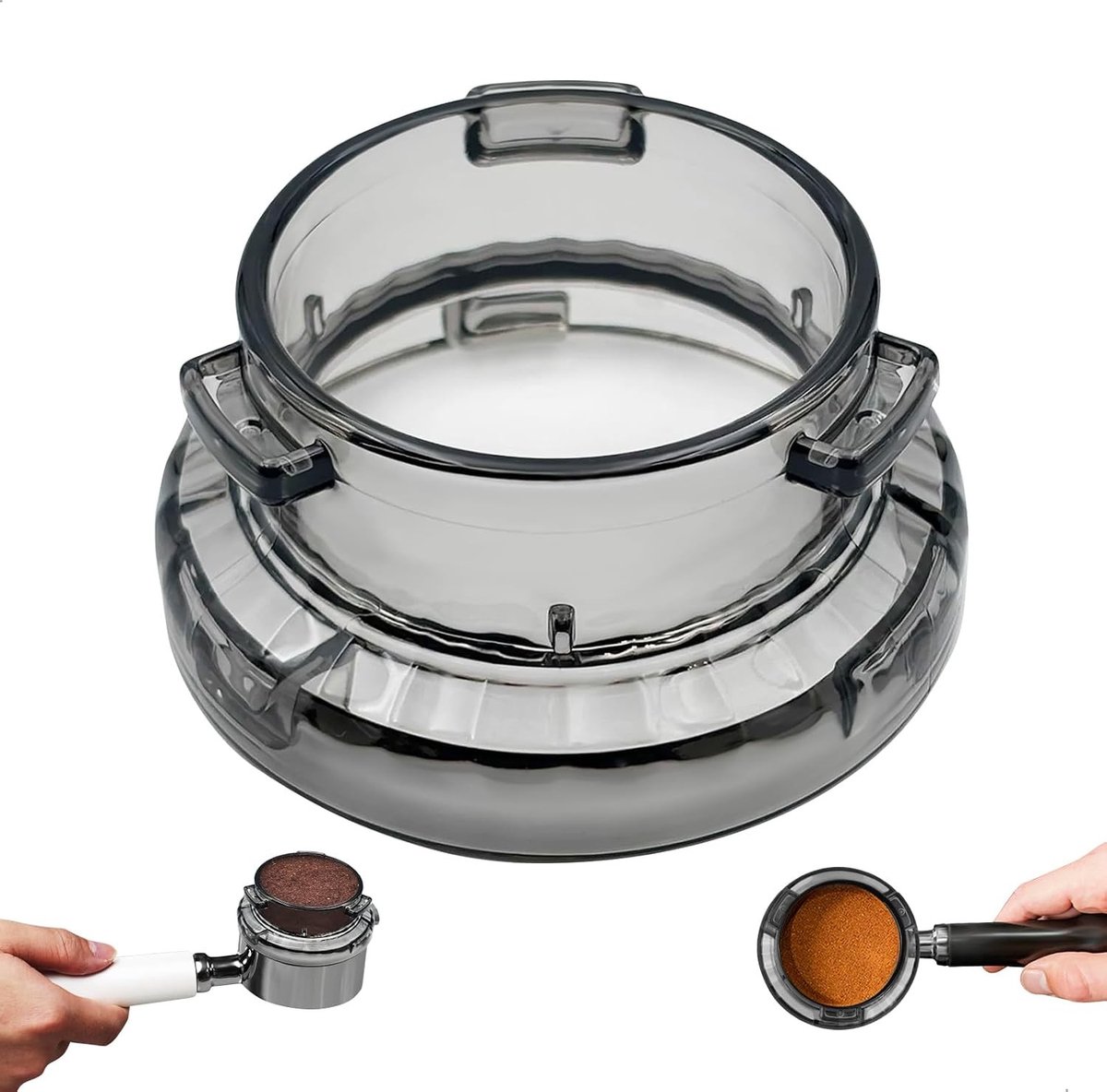 Koffiefilter Trechter 54 mm Plastic Espresso Tool Geschikt voor Espressomachines en Accessoires voor Koffiemakers