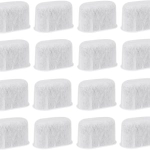 Koffiefilter voor Ninja Luxe ES601EU koffie, actieve kool, vervanging voor waterfilter, waterfilterinzetstukken voor espressomachines en koffiemachines, 16 stuks