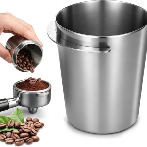 Koffiefilterhouder en dispenser van 58mm van roestvrij staal voor espresso accessoires en koffiezetapparaten