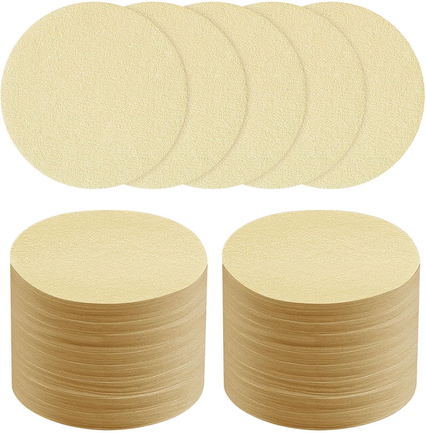 Koffiefilterpapier - 400 Stuks - Koffiefilters - Filters - Houtvezel - Classic Filterzakjes - Vervanging Van Micropapierfilters - Barista Kwaliteit - Voor Koffie- En Espressomachines - Koffieliefhebber - 58 mm - Khaki