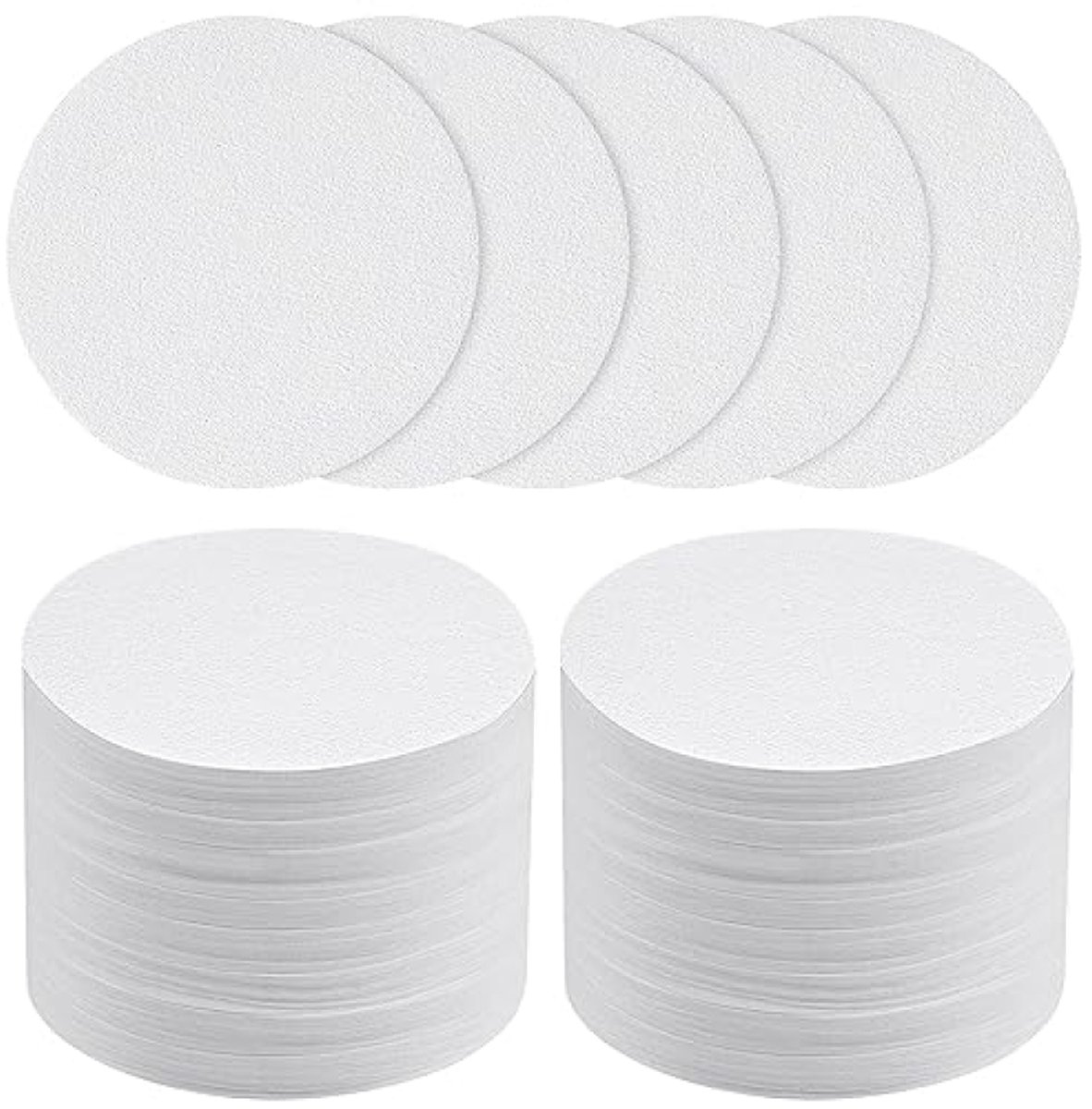 Koffiefilterpapier 400 stuks 54 mm Rond - Papieren Filters voor Koffiezetapparaat en Espressomachine - Wit
