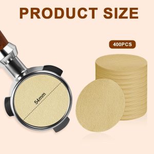 Koffiefilterpapier - Naturel - Professionele filtratie - Eenvoudig schoon te maken - Voor Koffiezetapparaat en Espressomachine