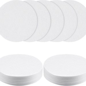 Koffiefilters 100 stuks | 58 mm Rond Papieren Koffiefilter | Compatibel met Koffiezetapparaten en Espressomachines | Vervanging voor Micropapierfilters | Milieuvriendelijk & Zonder Bleekmiddel