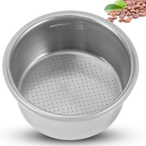 Koffiefilters van roestvrij staal - 51mm drukfilterhouder - vervangaccessoires voor espressomachine - 51mm filterhouder