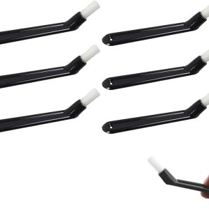 Koffiegereedschap 6 stuks - nylon reinigingsborstels - duurzame handgreep - effectief voor koffiemolen - ShopVlot