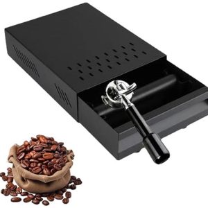 Koffieklopbox en roestvrijstalen koffiemolen voor cafés, restaurants en bars