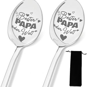 Koffielepels kerstcadeaus voor mama en papa, voor ouders, moeder en Vaderdag, cadeau-ideeën voor Kerstmis, Vaderdag en Moederdag