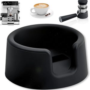 Koffiemachine accessoires - siliconen basis - zwarte koffiestamperbasis - voor Nin... espressomachines - ShopVlot