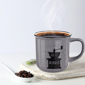 Koffiemok Keramiek 370 ml - Koffiekopje - Mok - Beker - Koffiebeker - Theebeker