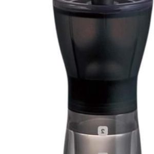 Koffiemolen Handmatig - Mini Slim - Verse Koffie - Kunststof Behuizing - 183 cm Hoog - Zwart