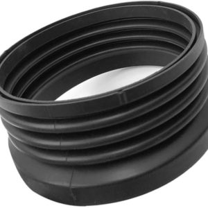 Koffiemolen Hopper Balg - Opslagcontainer Stofkap - Stofreductie Reiniging - Siliconen Materiaal - 13.5x13.5x5.5cm - Zwart
