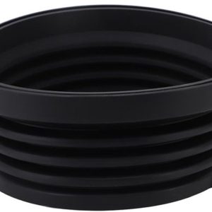 Koffiemolen Hopper - Enkele Dosis Trechter - Minder Afval - Voedselveilige Afdichting - 13.5 x 5.5 cm - Zwart