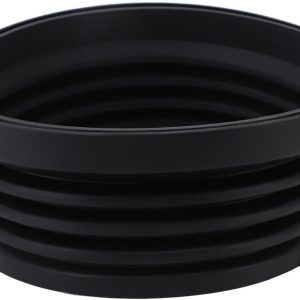 Koffiemolen Hopper - Enkele Dosis Trechter - Minder Afval - Voedselveilige Afdichting - 13.5 x 5.5 cm - Zwart