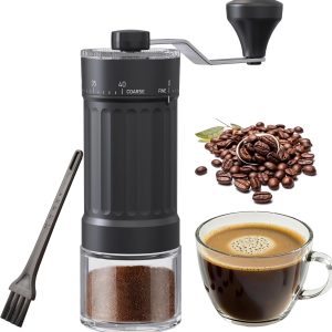 Koffiemolen handmatig - conische frees - 40 instelbare buitengraden - voor aeropress, pour over, French Press - ServiceTopper