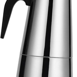 Koffiepot - Theepot Percolator - Espresso Zetten - Veiligheidsklep - 12 Kops 600ml - Zilver
