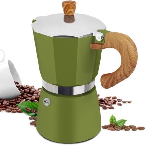 Koffiezetapparaat 6 kopjes - aluminium - espressomachine - perfect voor mokka-koffie - ShopVlot
