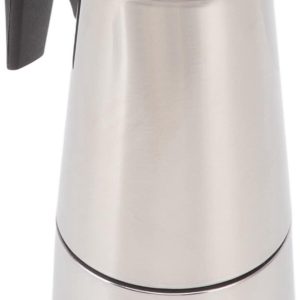 Koffiezetapparaat met Grote Capaciteit - Draagbare Roestvrijstalen Moka-pot voor Thuis en Buiten Kamperen - Elektrisch - 600ML.