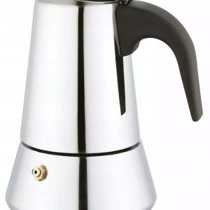 Koffiezetter 200ml RVS - Geschikt voor Inductie - 4 Kopjes