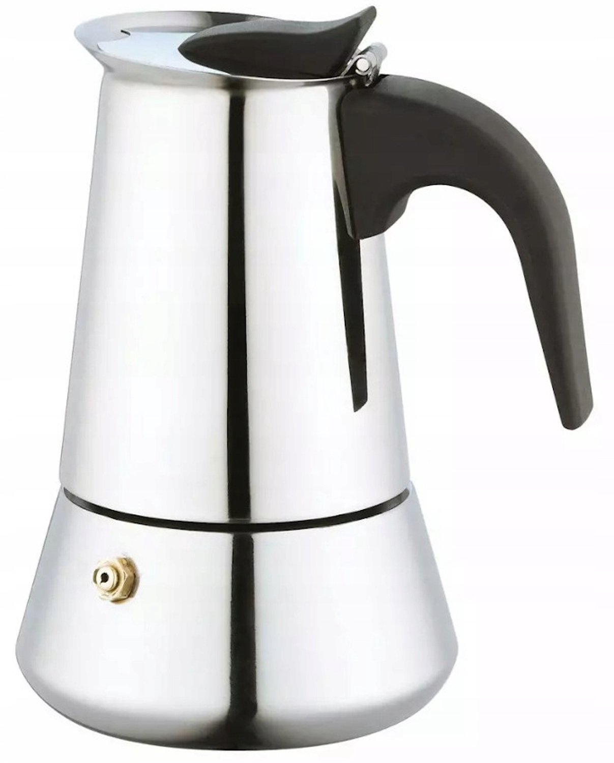 Koffiezetter 200ml RVS - Geschikt voor Inductie - 4 Kopjes