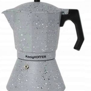 Koffiezetter 450ml 9 Kopjes - Aluminium, Geschikt voor Inductie