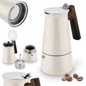 Konigoffer Cut Koffiezetter - 6 Kopjes - Crème