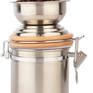 La Cafetière - Koffiemolen - Vintage Design - Houten Lade - Keramisch Maalwerk