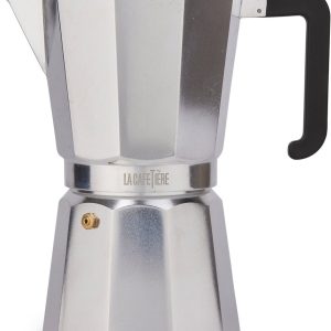 La Cafetière - Venice Percolator - Aluminium - Zilver - 9 Kops - 450ml