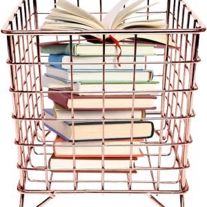 Metalen Desktop Opbergmand, Metalen Desktop Organizer Bin, Decoratieve Metalen Desktop Mand, Compacte Metalen Opbergmand, Roestvrij Staal Koffiepad, Roestbestendig Anti-vocht Voor Sticky Notes