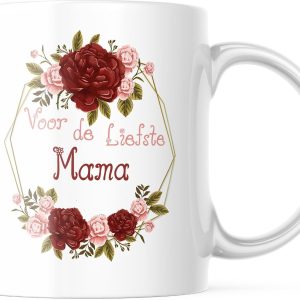 Mok Voor de liefste Mama (Rozen)