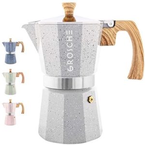 Moka Pot Kookplaat Espressomachine voor 6 Kopjes - Modern Design