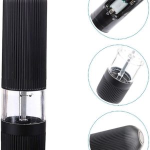 Multifunctionele elektrische koffiemolen (batterijen niet inbegrepen), afneembare pepermolen Geschikt voor eenvoudige reiniging.