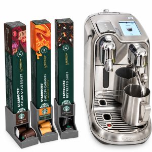 Nespresso Capsulehouder - 3 Stuks - Koffiecup Organizer - Grijs