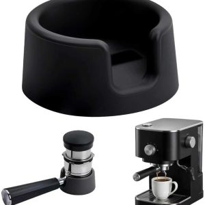 Non-slip Tamper Basis voor Koffie, Strainer Houder en Accessoires voor Koffiemaker, Draagbare Ondersteuningsstandaard voor Silicone Plank