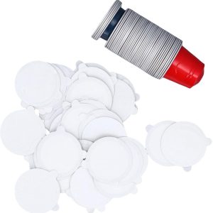 Omgoods - 50 Stuks Herbruikbare Koffiepads - Aluminium Folie Lijmstickers