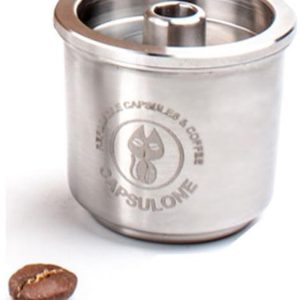Omgoods- Koffiepods Herbruikbaar - Roestvrij Staal - Koffiecapsule - Capsulehouder - Eenvoudig te reinigen - Geschikt voor Illy modellen