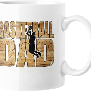 Papa Mok - Veldcommandant - Sport Fan Koffiekop - Verouderd Houtnerf Design