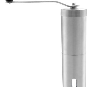 Purepeak Koffiemolen - Bonenmaler Handmatig - Coffee Grinder - Kruidenmolen - Zilver