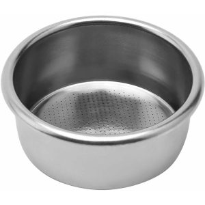 Roestvrijstalen filterbakje voor espressomachines (thuis, bar of café;maat 54 mm voor dubbele espresso)