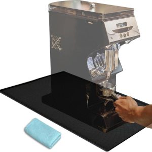 Ronte - Onderlegger voor Koffiezetapparaat 47.5x29.7cm - Antislip Siliconenmat - Afdruipmat - Keukenaccessoire