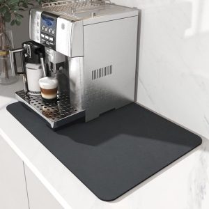 Rubberen koffiemat absorberende schotel droogmat voor keuken - koffieaccessoires - onder koffiezetapparaat - koffiepot espressomachine