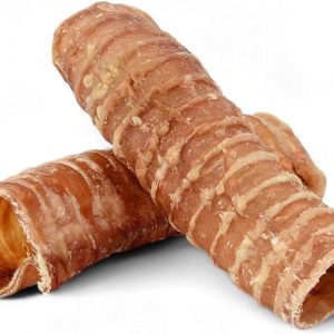 Runderstrossen voor honden, gedroogd, 15 cm, 1 kg, kauwsnack, Duitse productie, gezonde hondensnacks, luchtpijp, runderluchtpijp
