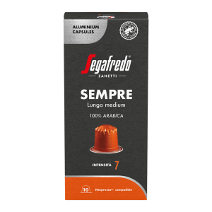Segafredo Sempre Lungo Medium - 10 koffiecups