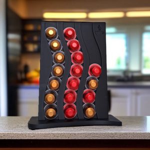 Skushy Koffiecups Houder - Capsulehouder - Geschikt voor Nespresso - Cuphouder - Golvend Design