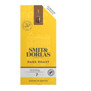 Smit & Dorlas Dark Roast - 10 koffiecups