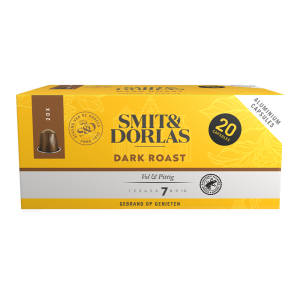 Smit & Dorlas Dark Roast - 20 koffiecups