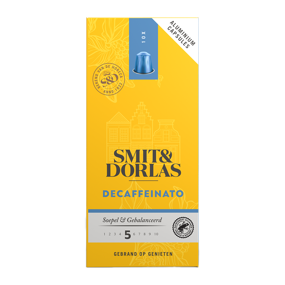 Smit & Dorlas Decaf - 10 koffiecups