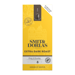 Smit & Dorlas Extra Dark Roast - 10 koffiecups