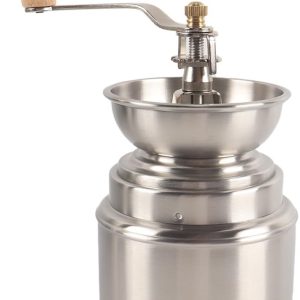 Solidchoice - Draagbare Handmatige Koffiemolen van Roestvrijstaal